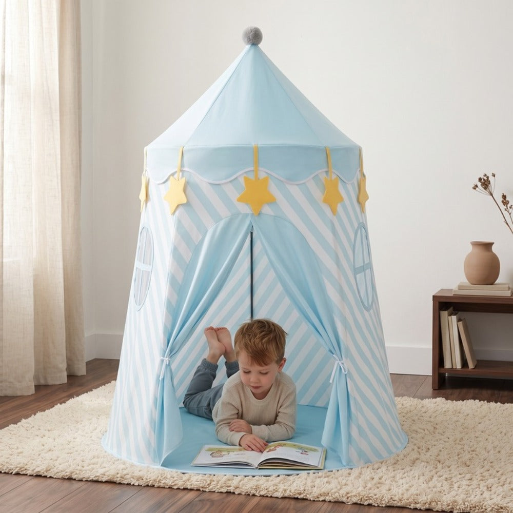 Castle Play Tent for Kids, Padded Floor Mat – Kidoriko