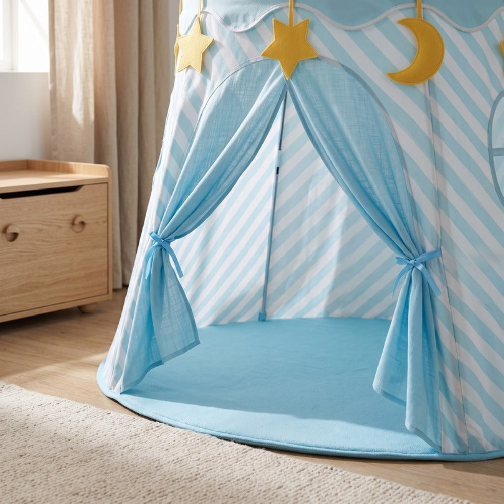 Castle Play Tent for Kids, Padded Floor Mat – Kidoriko