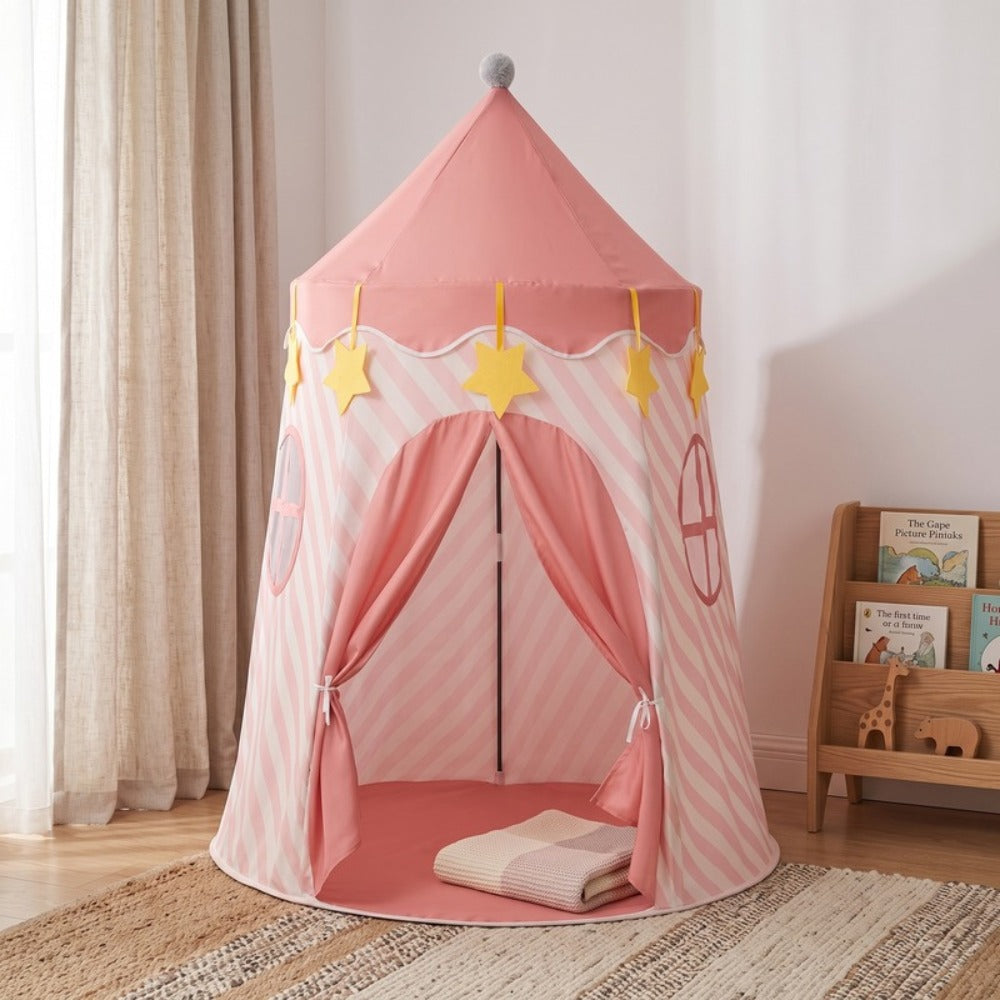 Castle Play Tent for Kids, Padded Floor Mat – Kidoriko