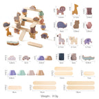 Wooden Stacking Balance Blocks for Kids – Kidoriko