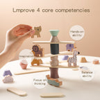 Wooden Stacking Balance Blocks for Kids – Kidoriko