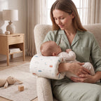 Ergonomic Feeding Arm Pillow, Removable Cover – Kidoriko