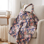 Cotton Nursing Cover Poncho, Open Neckline – Kidoriko