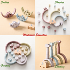 Wooden Stacking Balance Toy for Toddlers – Kidoriko