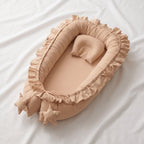 Natural Cotton Baby Snuggle Nest Lounger – Kidoriko