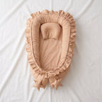 Natural Cotton Baby Snuggle Nest Lounger – Kidoriko