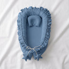 Natural Cotton Baby Snuggle Nest Lounger – Kidoriko