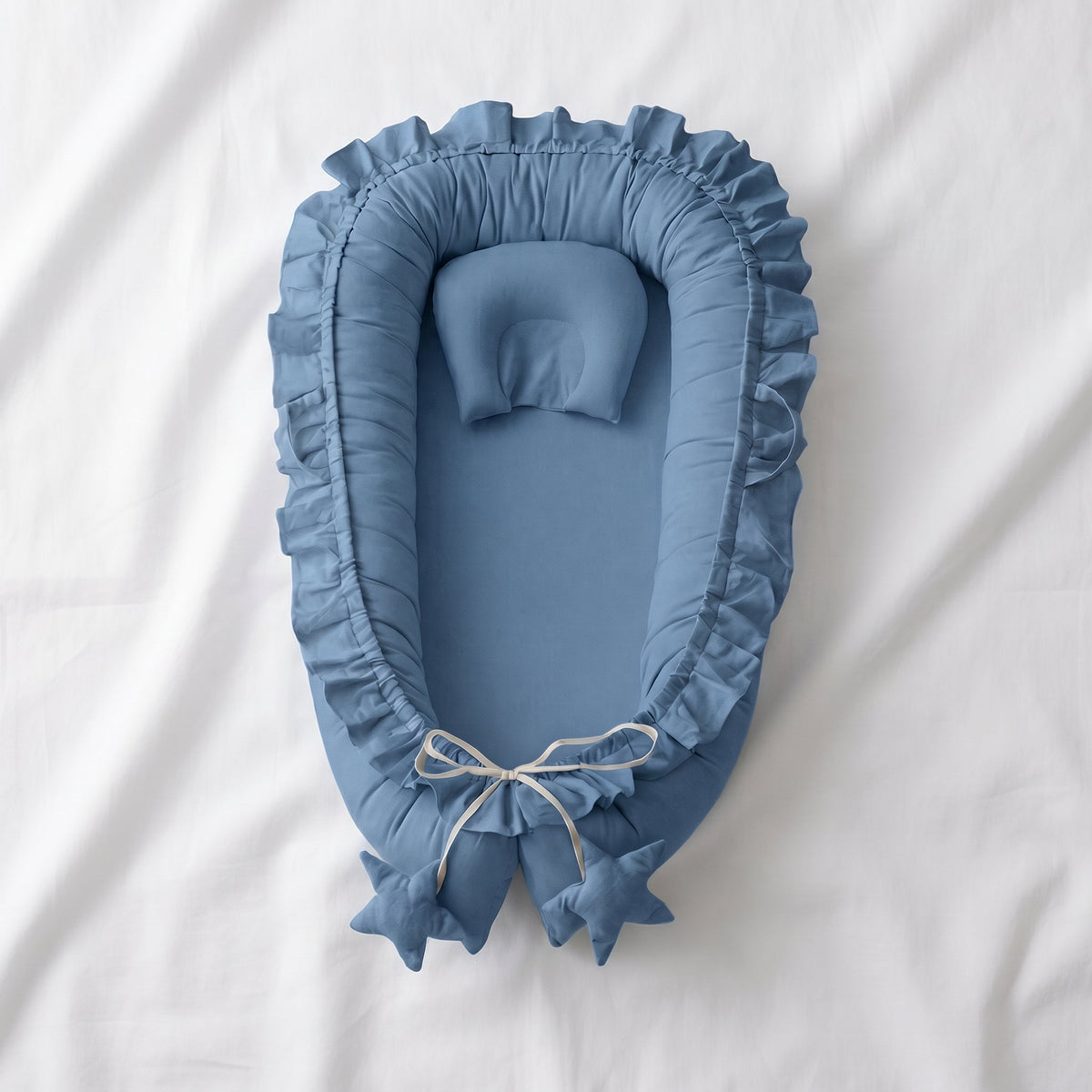 Natural Cotton Baby Snuggle Nest Lounger – Kidoriko