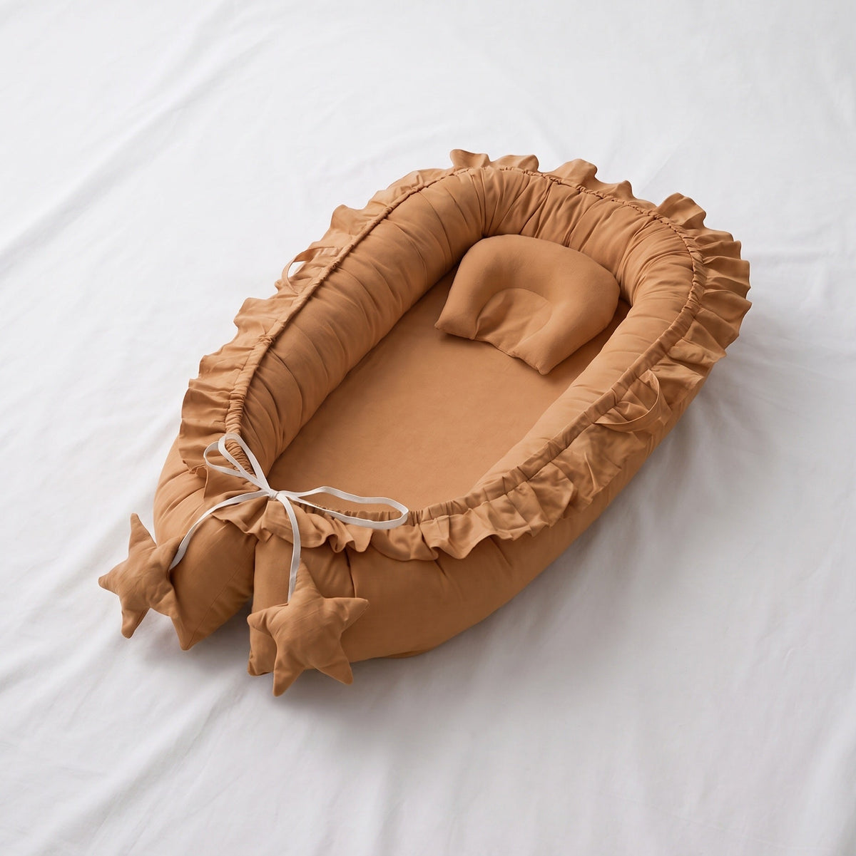 Natural Cotton Baby Snuggle Nest Lounger – Kidoriko