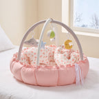 Baby Play Gym with Cushioned Nest & Toys – Kidoriko