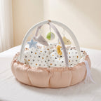 Baby Play Gym with Cushioned Nest & Toys – Kidoriko