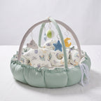 Baby Play Gym with Cushioned Nest & Toys – Kidoriko