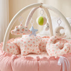 Baby Play Gym with Cushioned Nest & Toys – Kidoriko