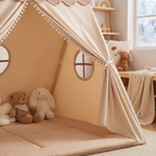 A-Frame Kids Play Tent, Padded Mat – Kidoriko