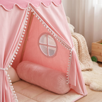 A-Frame Kids Play Tent, Padded Mat – Kidoriko