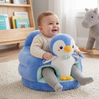 Plush Baby Sit-Up Seat with Squeaker Toys – Kidoriko
