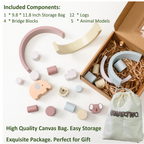 Wooden Stacking Balance Toy for Toddlers – Kidoriko