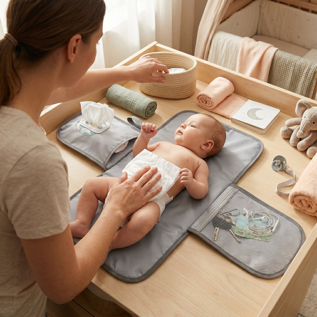 Foldable Waterproof Diaper Changing Pad – Kidoriko