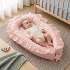 Natural Cotton Baby Snuggle Nest Lounger – Kidoriko