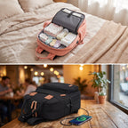 Multifunctional Diaper Bag Backpack with USB Port