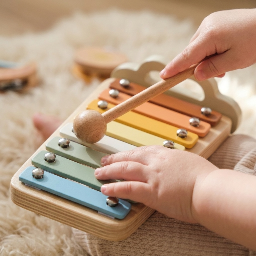 Wooden Musical Instruments Play Set for Kids – Kidoriko