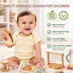 Wooden Musical Instruments Play Set for Kids – Kidoriko