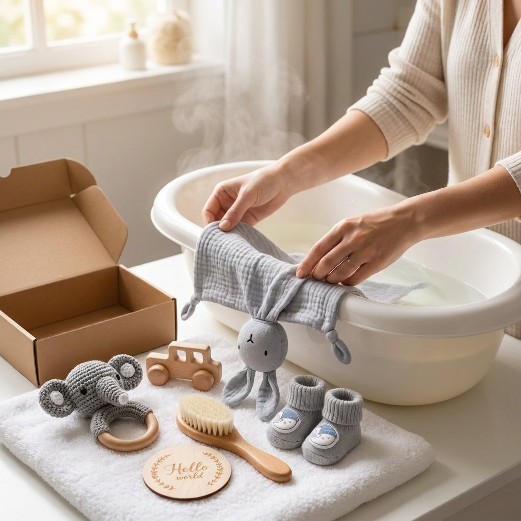 First Bath Boy Gift Set