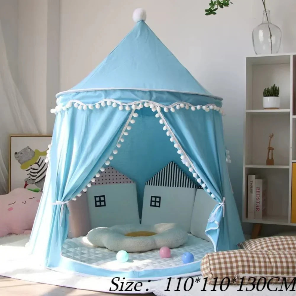 Canvas Play Teepee for Kids, Tool-Free Setup – Kidoriko