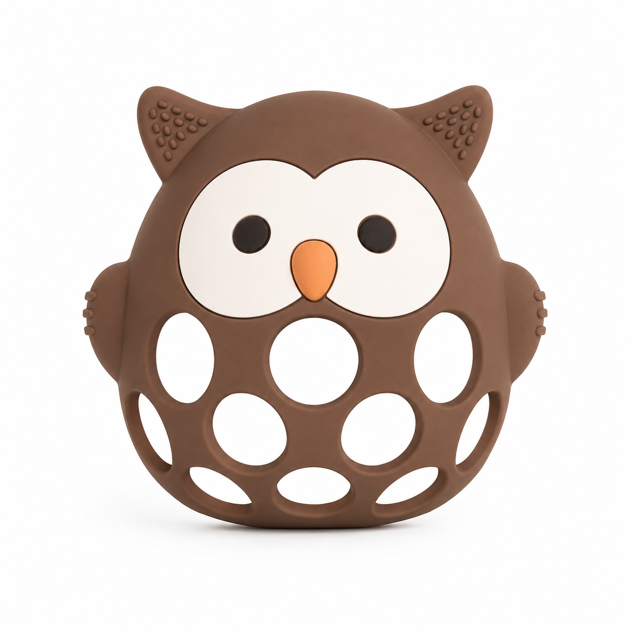 Silicone Owl Teether Toy (BPA-Free)
