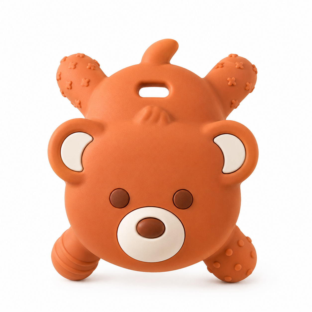 Silicone Bear Teether Toy (BPA-Free)