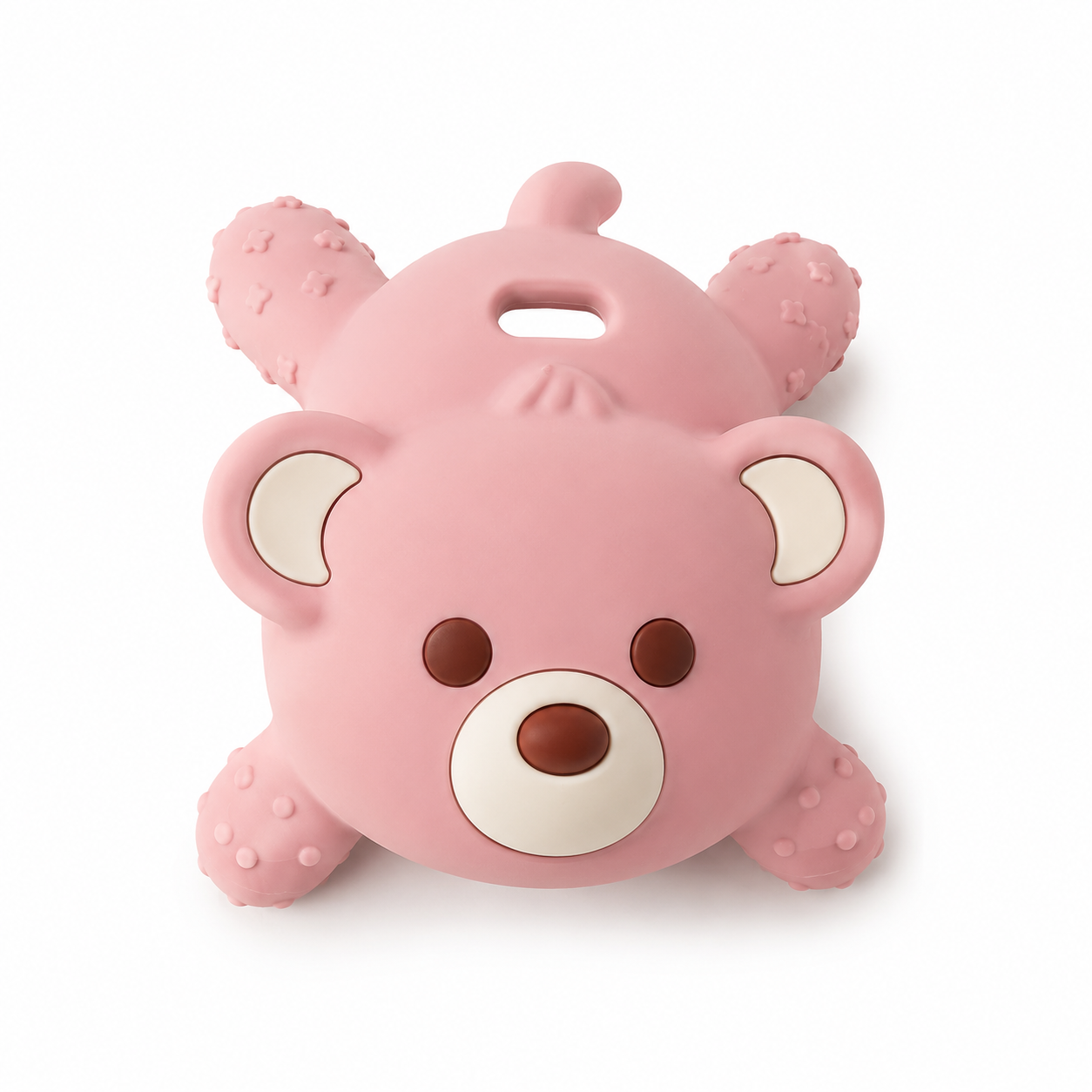Silicone Bear Teether Toy (BPA-Free)
