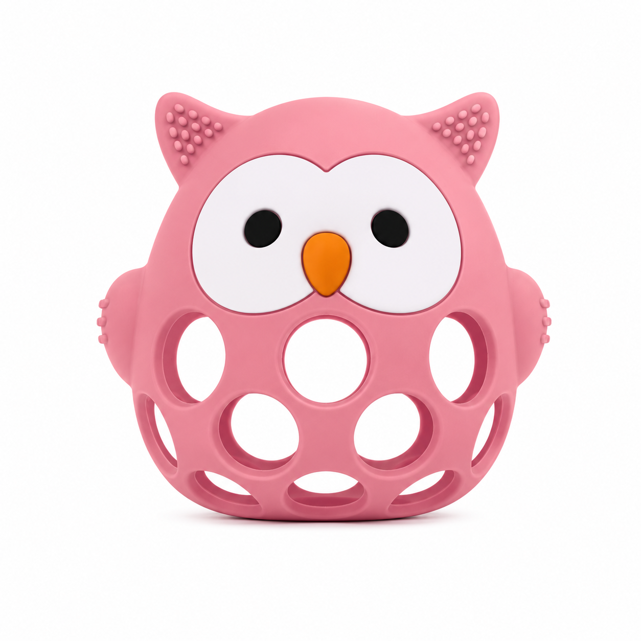 Silicone Owl Teether Toy (BPA-Free)