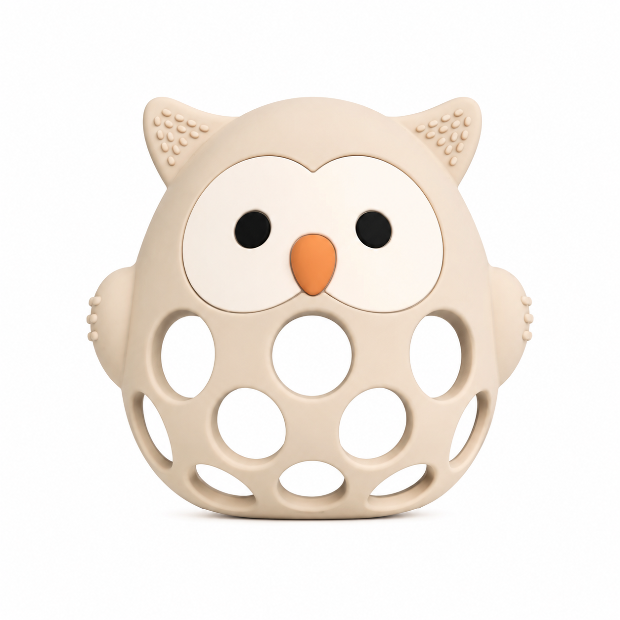 Silicone Owl Teether Toy (BPA-Free)