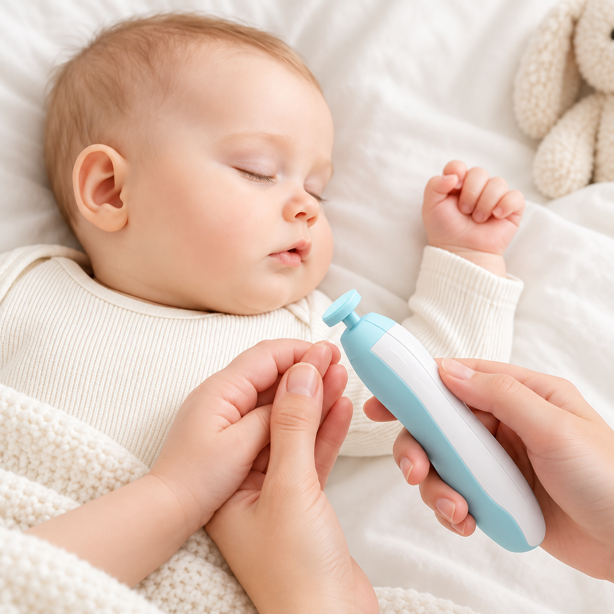 Electric Baby Nail Trimmer, Safe Filing – Kidoriko
