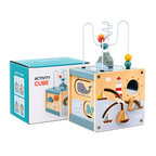 Wooden Ocean Activity Cube