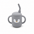 Silicone Straw Sippy Cup