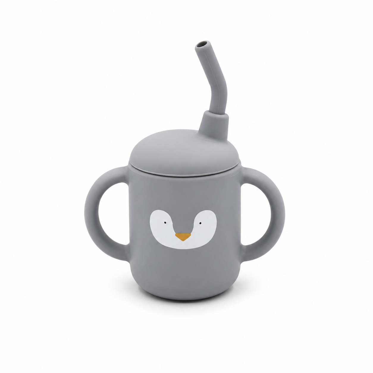 Silicone Straw Sippy Cup