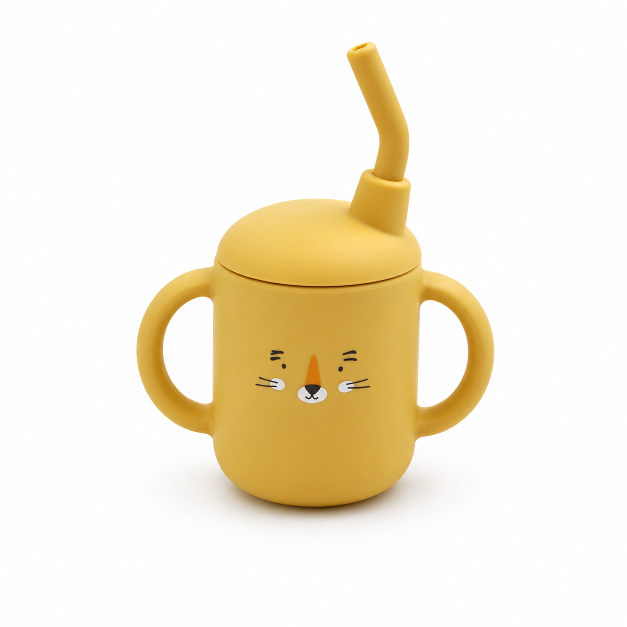 Silicone Straw Sippy Cup