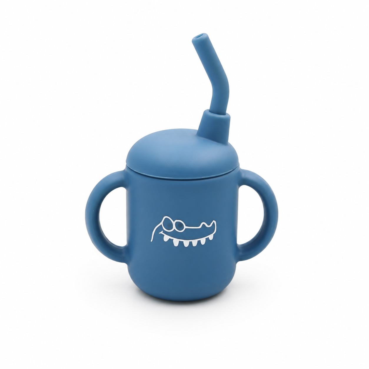 Silicone Straw Sippy Cup