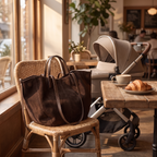 Nubuck Leather Mother Bag, Adjustable – Kidoriko