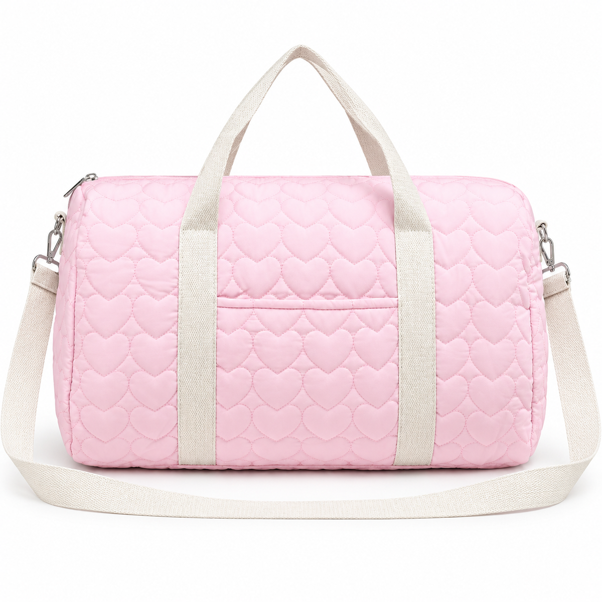 Quilted Embroidered Diaper Bag Organizer for Moms