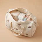 Quilted Embroidered Diaper Bag Organizer for Moms
