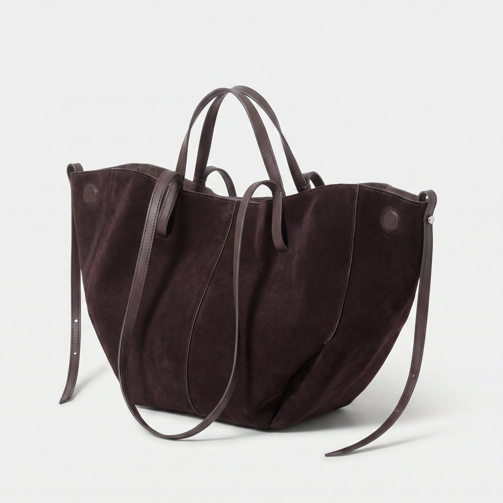 Nubuck Leather Mother Bag, Adjustable – Kidoriko