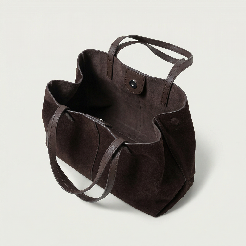 Nubuck Leather Mother Bag, Adjustable – Kidoriko