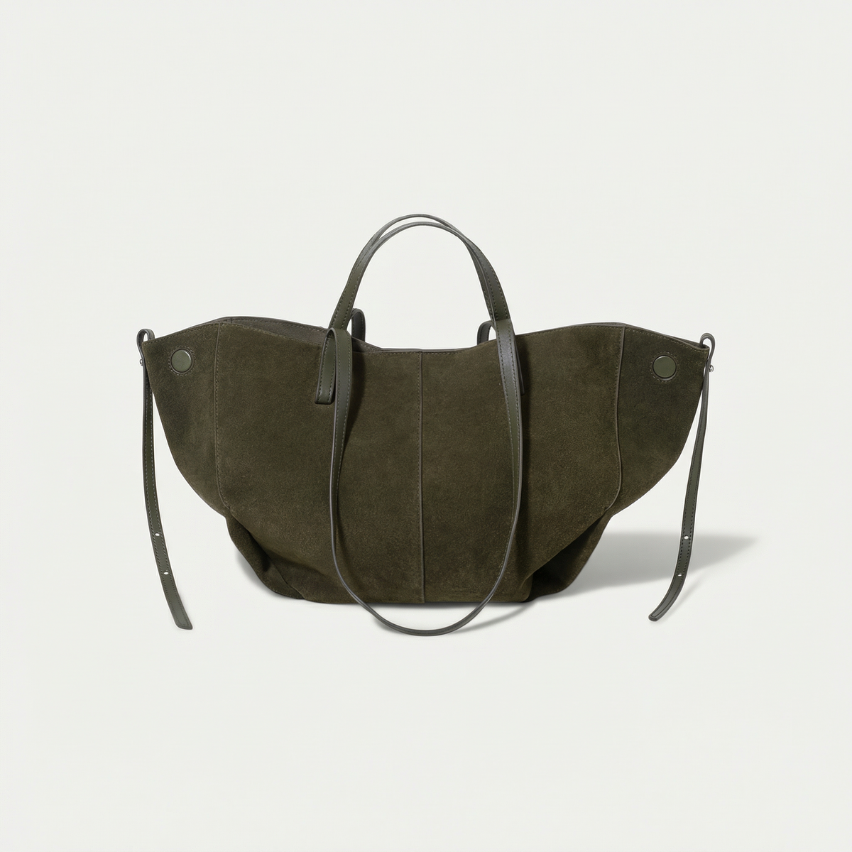 Nubuck Leather Mother Bag, Adjustable – Kidoriko