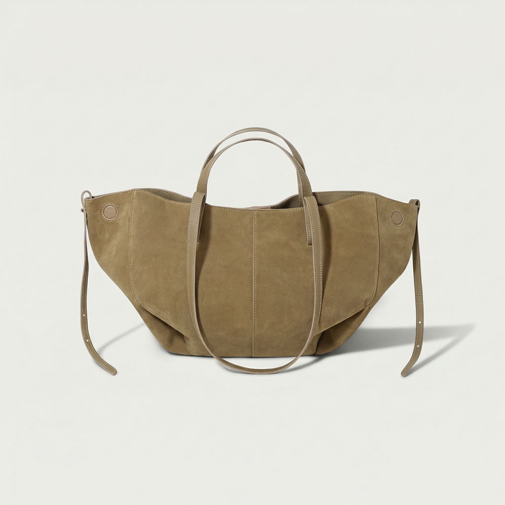 Nubuck Leather Mother Bag, Adjustable – Kidoriko