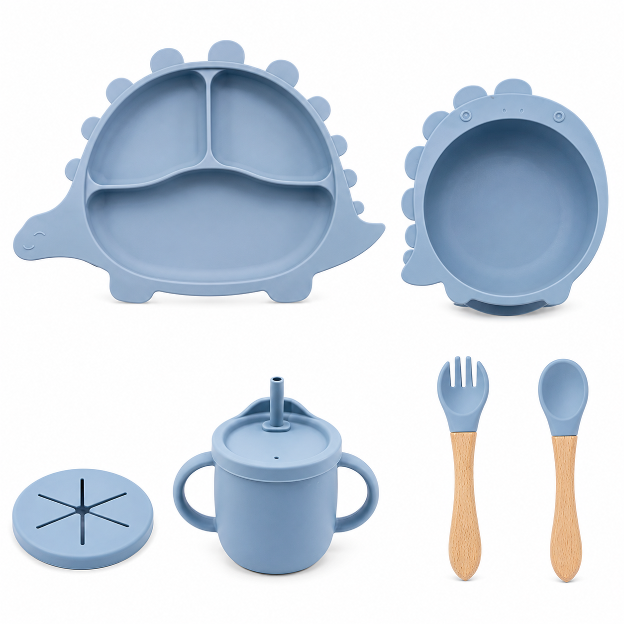 Dino Baby Tableware Suction Set
