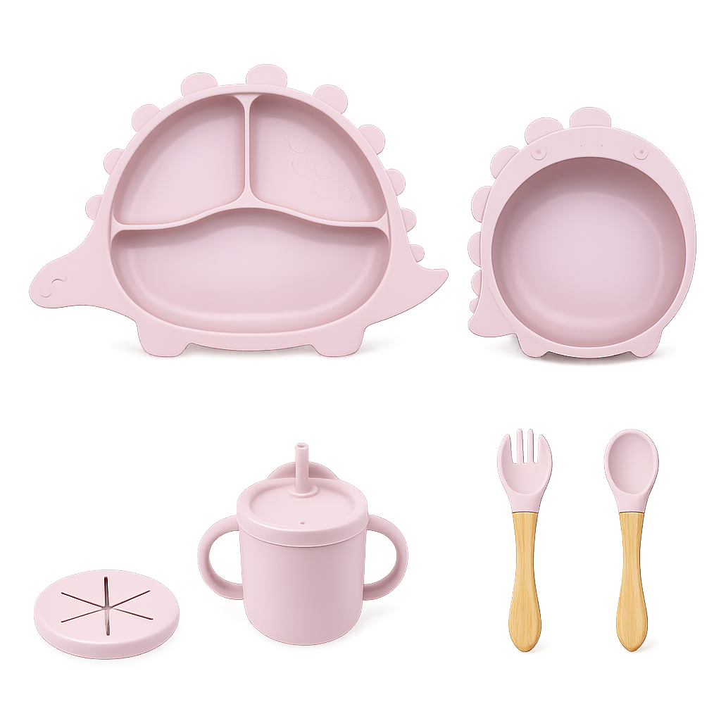 Dino Baby Tableware Suction Set