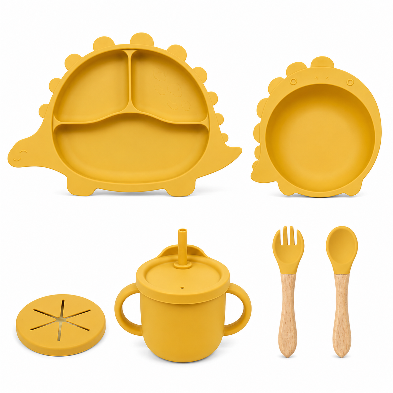 Dino Baby Tableware Suction Set