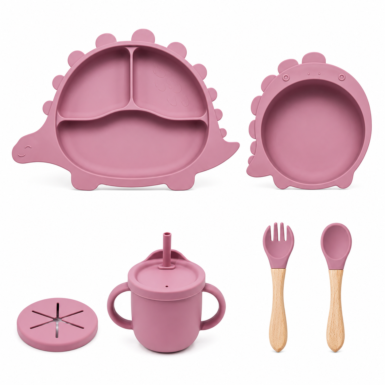Dino Baby Tableware Suction Set